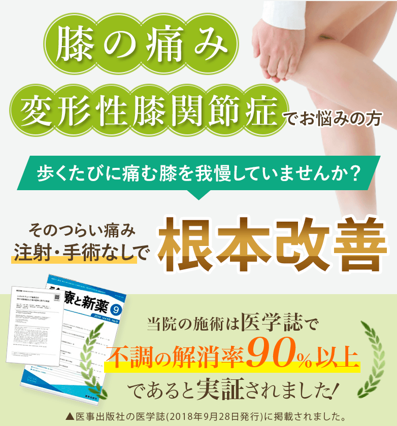 膝の痛み